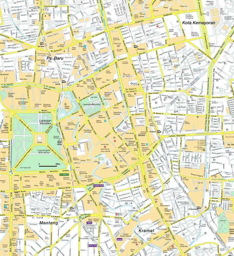 bản đồ của bé nhận ra thiết bị Jakarta