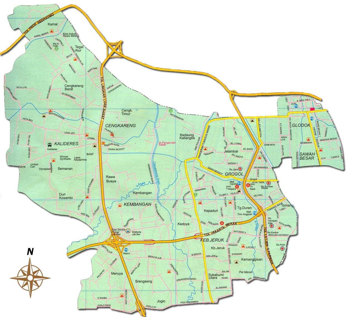 bản đồ của patty seattle