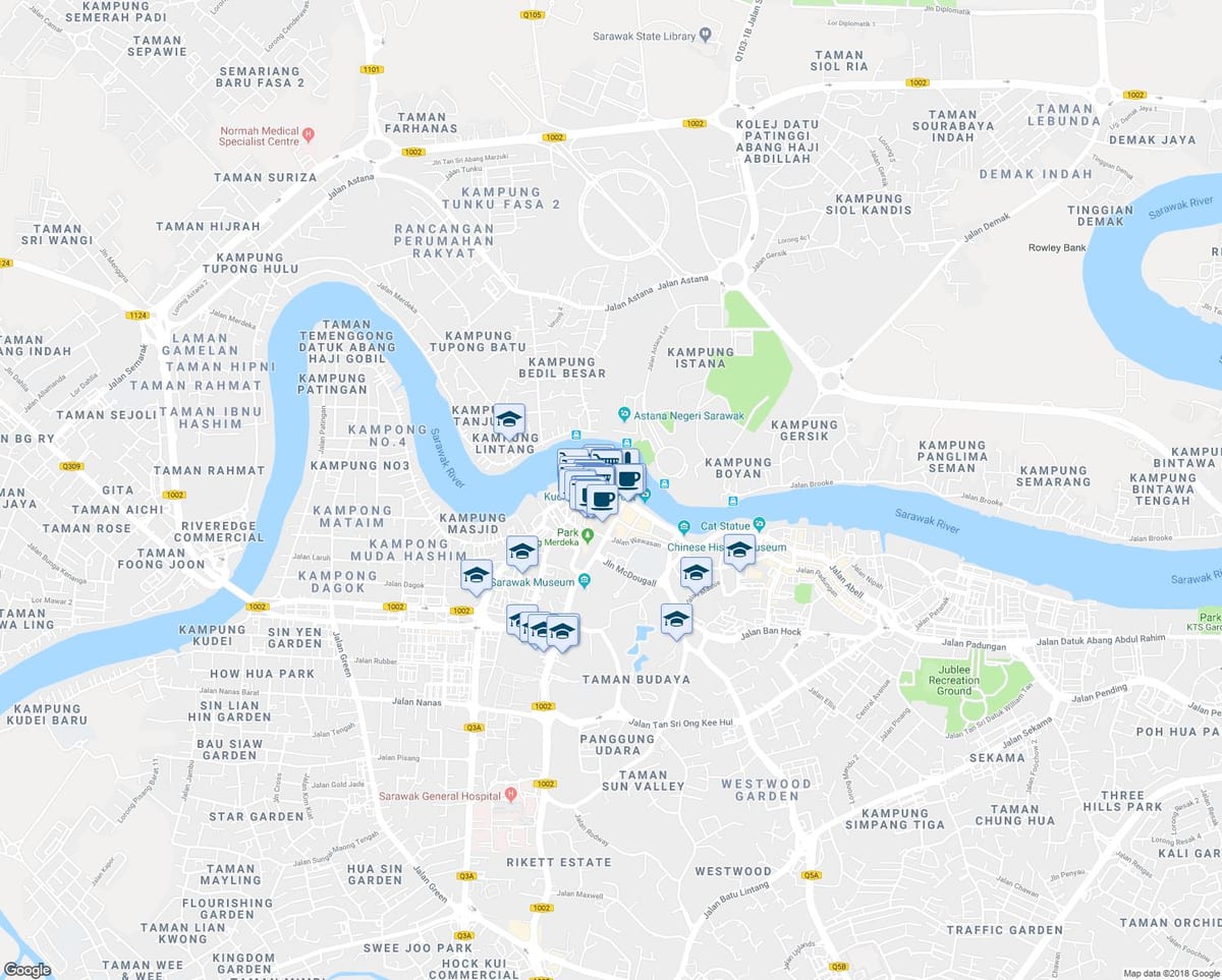 bản đồ của gambir