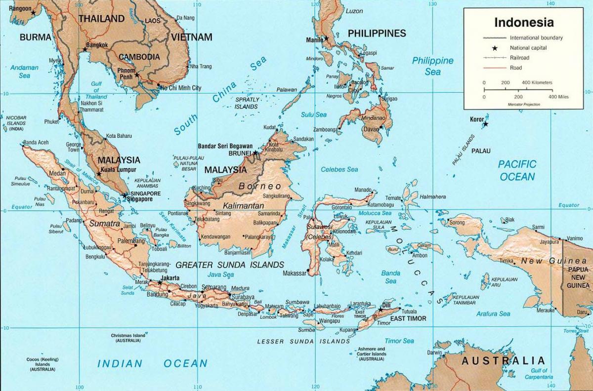Jakarta vị trí bản đồ