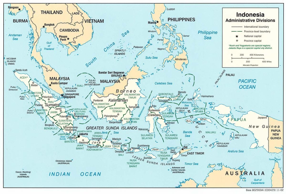 Jakarta, indonesia bản đồ thế giới
