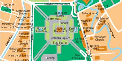 Bản đồ của văn phòng, Jakarta