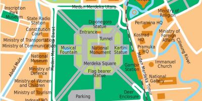 Bản đồ của văn phòng, Jakarta