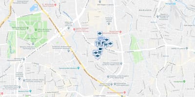 Bản đồ của Jakarta