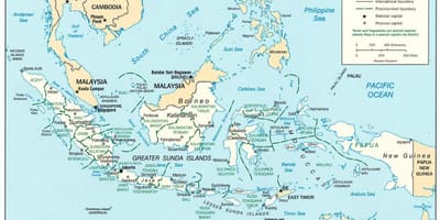 Jakarta, indonesia bản đồ thế giới