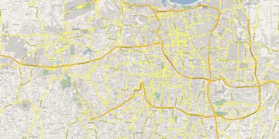 Bản đồ của đường Jakarta