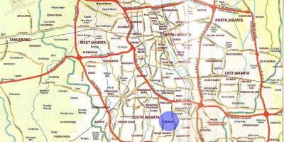 Bản đồ của kemang Jakarta