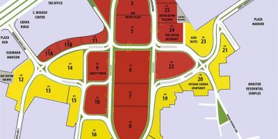 Bản đồ của scbd Jakarta